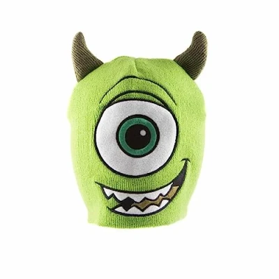 Image of Disney Monsters University Mike Face Beanie Hat Green