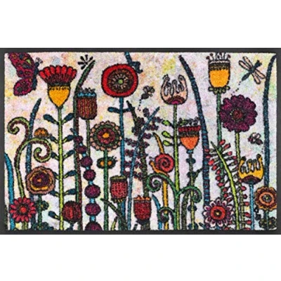 Image of Wash+Dry Doormat, Polyamide, Orange, 40 x 60 cm (Rechteckig)