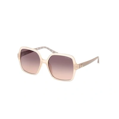 Image of Sunglasses Guess Gu7921 h col. 57f Donna Squadrata Beige