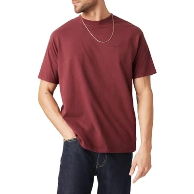 Image of Levi&#039;s TAB Vintage TEE Print Tshirt, Men&#039;s, Size: XS, Chocolate truffle
