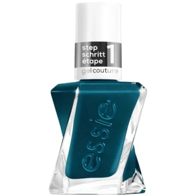 Image of Essie Gel Like Nail Polish, Lasts Up To 15 Days, With Flex.e Technology, No Chipping, Glass Shine, Vegan Formula, Couture, 402 Jewels and Jacquard Only, 13.5 ml