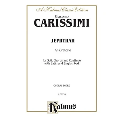 Image of Jephthah: Orch. (Kalmus Edition)