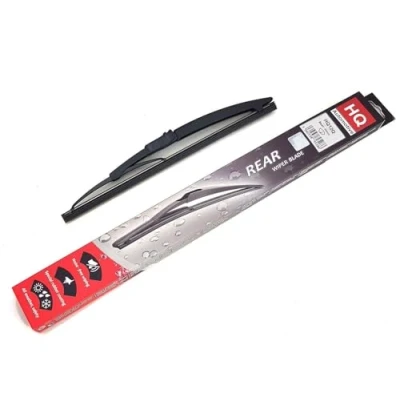 Image of HQ AUTOMOTIVE Rear Blade Windscreen Wiper Blades fits VW Fox 1pc Replacement 5Z1 2005 2012 Graphite Coated Natural Rubber No Smear Judder Free Model HQ12Q V1