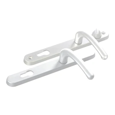 Image of FAB &amp; FIX Balmoral 92/62 Lever/Lever Snib UPVC Furniture White