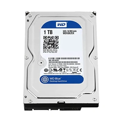 Image of Western Digital Blue WD10EZEX 1TB 7200 RPM 64MB Cache SATA 6.0Gb/s 3.5 Inch Internal Hard Drive
