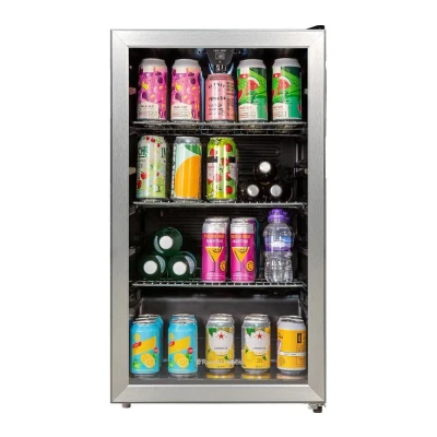 Image of Russell Hobbs RH48BC101SS fridge Freestanding E Stainless steel