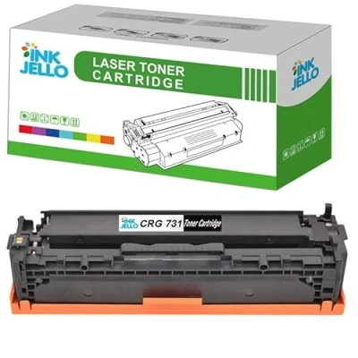 Image of Inkjello CRG 731 Toner Cartridge Replacement for Canon i SENSYS LBP7100 LBP7100Cn LBP7110 LBP7110Cw MF623Cn MF628Cw MF8230Cn MF8280Cw Black (1 Pack)