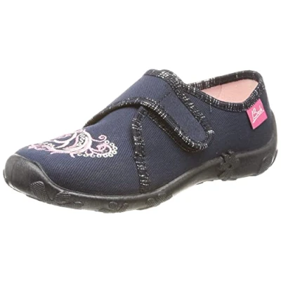 Image of Beck Girl&#039;s Romantic Loafer, Darkblue, 7 UK Child