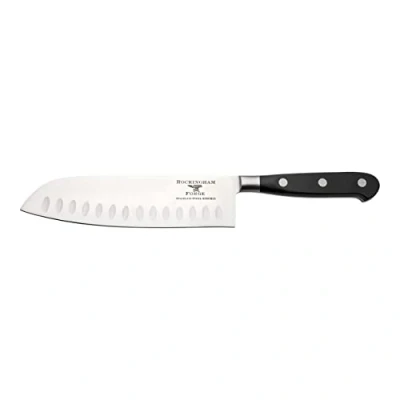 Image of Rockingham Forge FRF 18cm Santoku Knife, Fully Forged, Pakkawood Handle, Rosewood, 9009SK/7