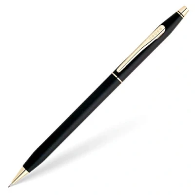 Image of CROSS Classic Century Black Pencil 0.7MM with 23CT Gold Plated Appointments incl. Premium Gift Box Refillable