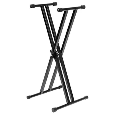 Image of Stagg KXS A6 Double Braced X Frame Keyboard Stand