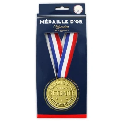 Image of STC Retirement Gold Medal