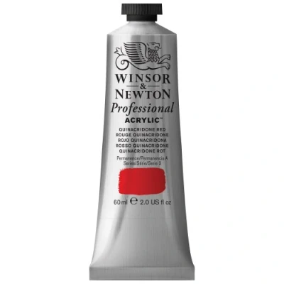 Image of Winsor &amp; Newton 2320548 Professional Acrylic Colour Quinac Red 60 ml