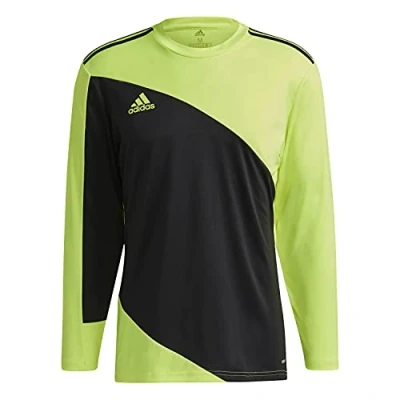 Image of adidas Men&#039;s Squadra 21 Goalkeeper Jersey, Team Solar Yellow/Black, L