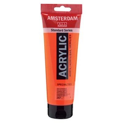 Image of Amsterdam Standard Series Acrylic Tube 250 ml Reflex Orange 257 (17122570)