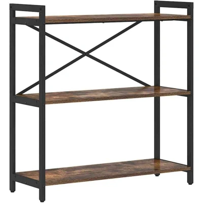 Image of Bookcase Smoked oak 80 x 30 83 cm Particle board Vidaxl