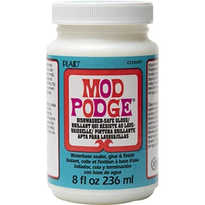 Image of Mod Podge PLCS15059 8 oz Dishwasher Safe Gloss,
