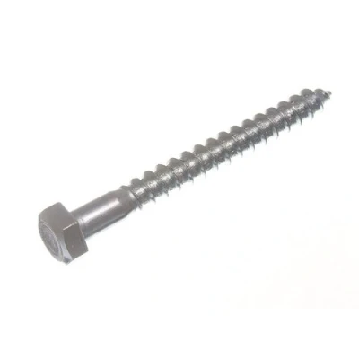 Image of One Stop DIY 24 X Hexagon Hex Head Coach Screw BZP Zinc Plated Steel Fixing M8 75mm NEW