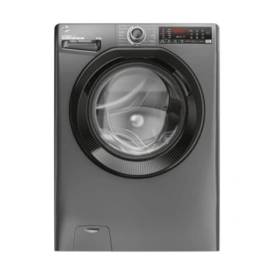 Image of Hoover H WASH 350 H3WPS4146TAMBR80 14kg Washing Machine, A Rated, Graphite