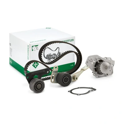 Image of GWP337, GWP338, LHP10009, LHP10010 water pump + Timing Belt Kit INA 530 0011 30 with 25,4mm PEUGEOT: 205 II Hatchback, 306 Hatchback