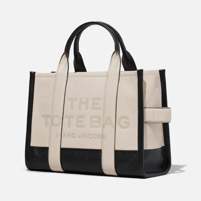 Image of Marc Jacobs The Medium Colourblock Leather Tote Bag