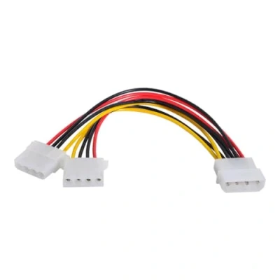 Image of YC Chenyang CY IDE 4pin to Dual Y Splitter 10cm Hard Disk Power Supply Extension Cable for SSD HDD 5v 12v