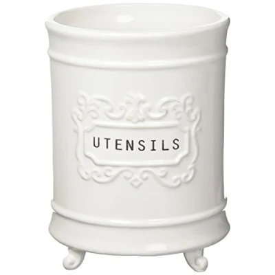 Image of Mud Pie 4581006 Circa Utensil Holder,5 x 5