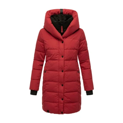 Image of Navahoo Knutschilein Winter coat, Women&#039;s, Size: Small, Dark red