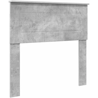 Image of vidaXL Headboard with Concrete Grey 75 cm Engineered wood