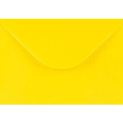Image of C5 Coloured Envelopes for A5 Greeting Cards Wedding Invitations &amp; Crafts (162x229mm) Pack of 40 (Yellow)