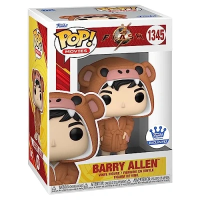 Image of Funko Pop! Movies: The Flash Barry Allen in Monkey Robe (Exclusive)