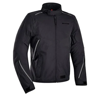 Image of Oxford TM194401XL Hinterland Advanced Motorcycle Jacket XL Stealth Black. Dry2Dry™ membrane. Polartec® Power Grid™.