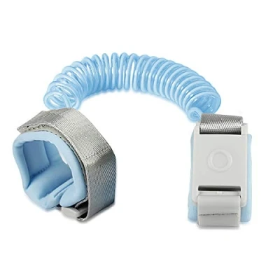Image of SONARIN Anti Lost Safety Wrist Link Child Strap,Anti Walking Hand Belt and Magnetic Induction Lock for Toddlers,Babies &amp; Kids(Blue)
