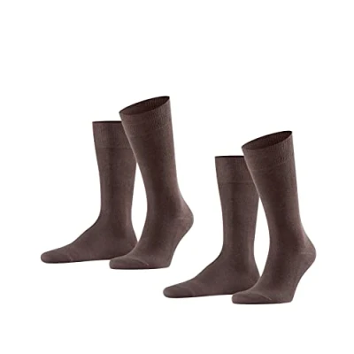 Image of Falke Swing 2PACK Business &amp; Casual Socks, Men&#039;s, Size: 6 8, Brown