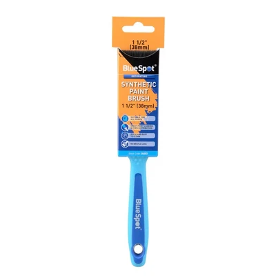 Image of Blue Spot Tools 1 1/2&quot; (38mm) Synthetic Paint Brush with Soft Grip Handle