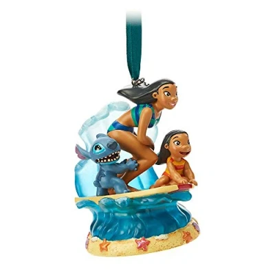 Image of Disney Lilo &amp; Stitch Singing Living Magic Sketchbook Ornament