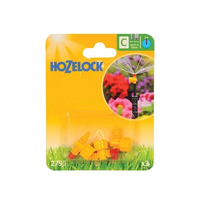 Image of Hozelock 360 Vari Jet Adjustable, 3 Pack