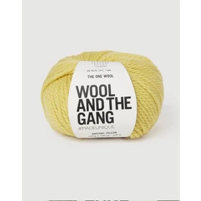 Image of Wool and The Gang, One Wool, Daffodil Yellow, 100g, Chunky