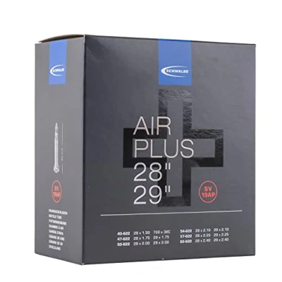 Image of SCHWALBE SV19AP AIR PLUS Tubes 40/62 622, Black
