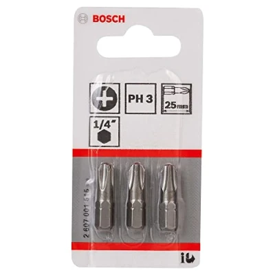 Image of Bosch 2607001515 Extra Hard Screwdriver Bit