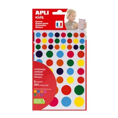 Image of Apli 946026 Adhesive and Removable gomets 6 Sheets
