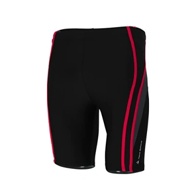 Image of Aqua Sphere Men&#039;s Berkley Swim Jammer Black/Red, 30 inch