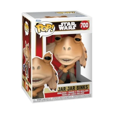 Image of Funko POP! Star Wars: Episode 1 The Phantom Menace Anniversary Jar Binks With Booma Balls Collectable Vinyl Figure Gift Idea Official Merchandise Toys for Kids &amp; Adults Movies Fans
