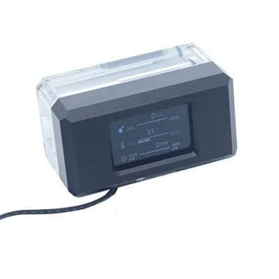 Image of Freezemod Digital VA LCD Screen Thermometer Flow Meter For PC Water Cooling System LSJ ZNR Electronic