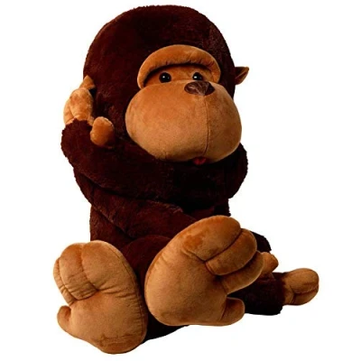 Image of YunNasi Giant Monkey Teddy Large Cuddly Animal Plush Doll Toy Gift for Children Girlfriends XL/80cm