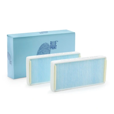 Image of 2108300018, 2108301018, A2108300018, A2108301018 Filter set, cabin air BLUE PRINT ADU172508