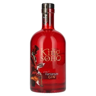 Image of The King of Soho I Variorum Gin Pink Berry Edition Inspired by Soho’s literary works 37.5% Vol. 700 ml