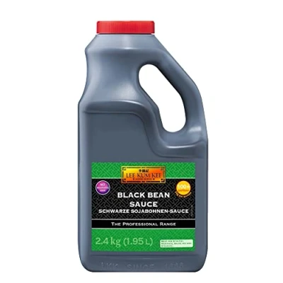Image of Lee Kum Kee Black Bean Sauce, Professional Range Bulk Size, No Added Preservatives, 2.40 kg (Pack of 1)
