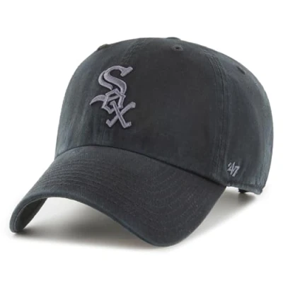 Image of 47 Chicago White Sox MLB Loop Label Clean Up Black Adjustable Cap