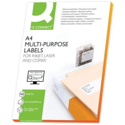 Image of Q Connect KF00574 Labels White